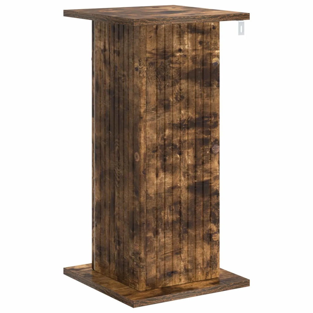 Supporto per piante Rovere Fumo 30,5 x 30 x 60,5 cm