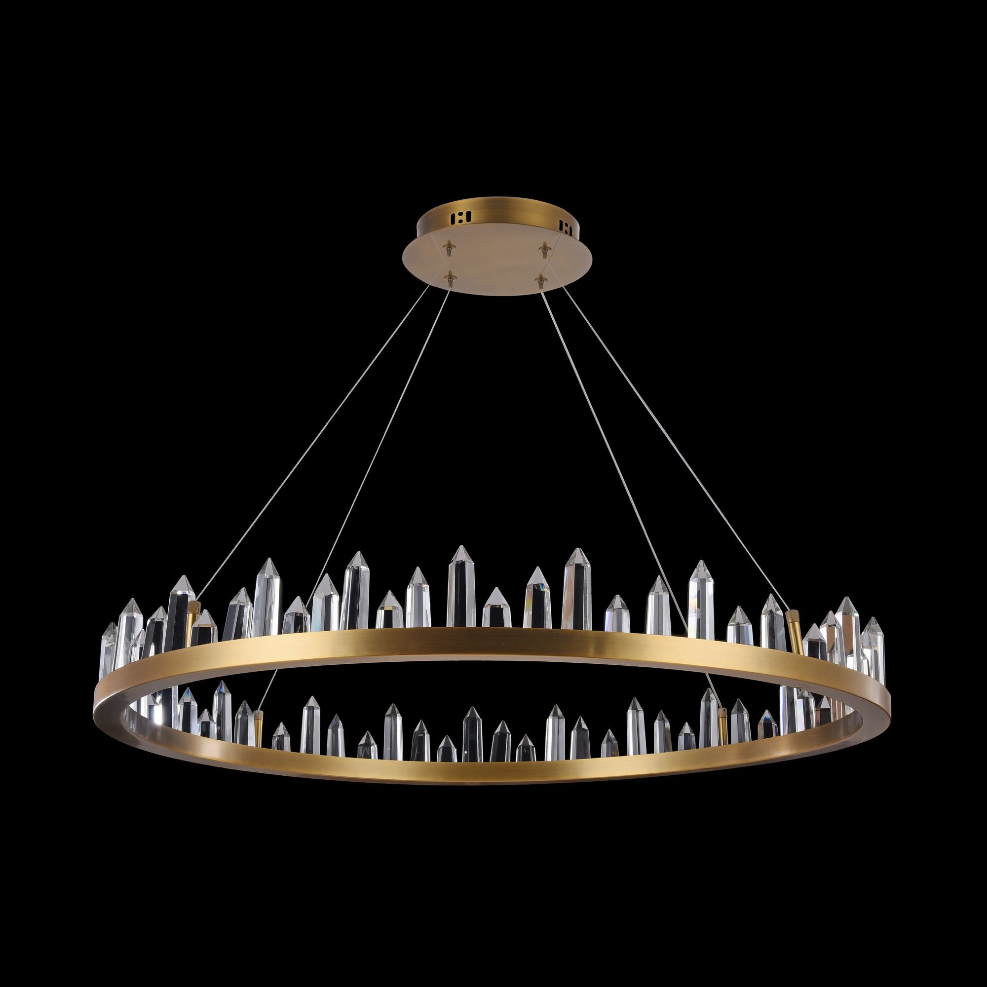 Lampada pendente Modern in Metallo Gletscher Ottone