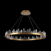 Lampada pendente Modern in Metallo Gletscher Ottone