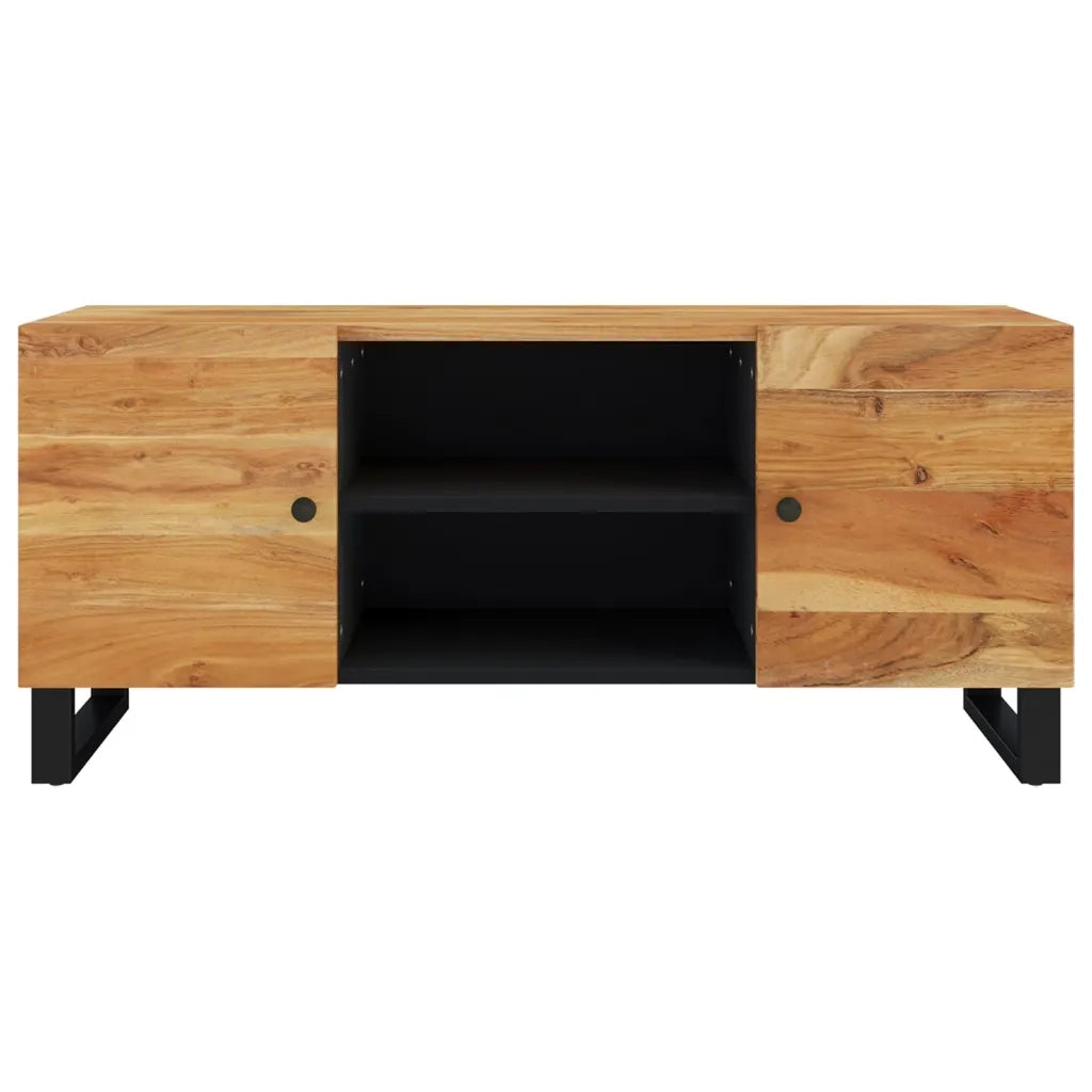 Mobile Porta TV 105x33x46 cm in Legno Massello di Acacia cod mxl 16597