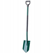 Pala da giardino KADAX con lama affilata per scavare e piantare, manico in metallo, lunghezza 118 cm.