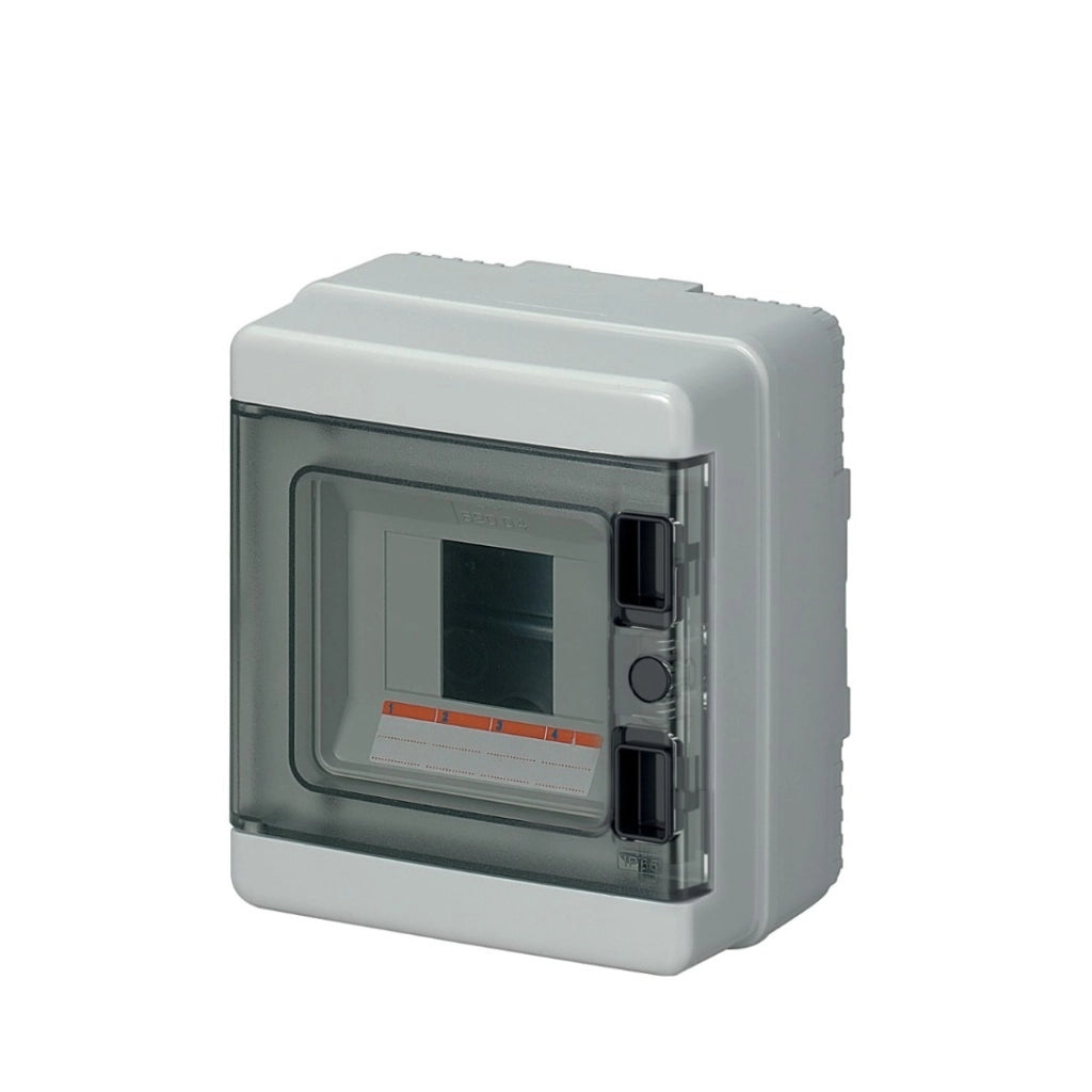CENTRALINO PARETE IP65 4 MODULI 150X100XH170MM.