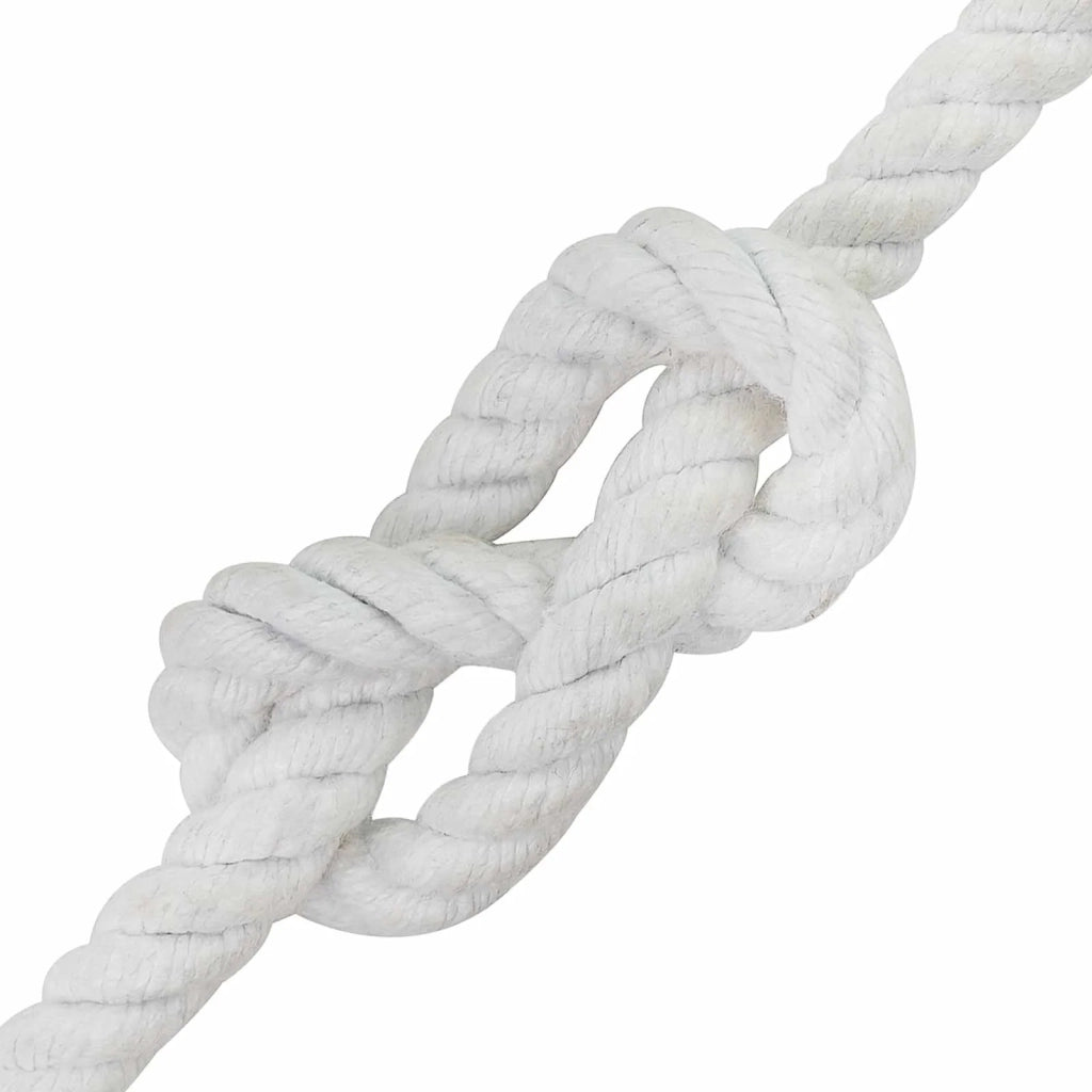 Corda di Cotone 10 mm 100 m Bianco 100% Cotone 42011860
