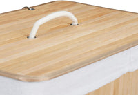 Cesto portabiancheria cesto 2 scomparti con sacco 95 litri bambù natura 13_0001904_4