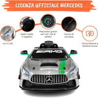 Auto Elettrica per Bambini Mercedes GT4 AMG Luxury  12V