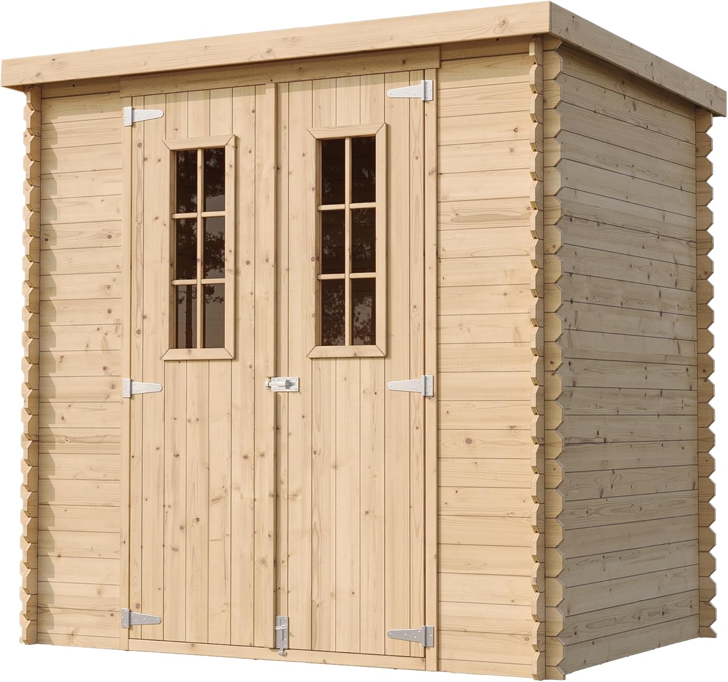 TIMBELA M311C Casetta da Giardino - L204xL142xA200cm/2.22m2