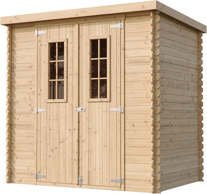 TIMBELA M311C Casetta da Giardino - L204xL142xA200cm/2.22m2