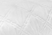 Guanciale Cuscino Letto Rombi Federa Cotone Morbido Anallergico Lavabile Made In Italy