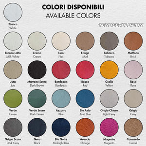 Ecopelle "Sierra" di Qualità, Colore Fango 05 - Robusta, Elegante - Ideale per Auto, Moto, Arredamenti - Vendita al Mezzo Metro