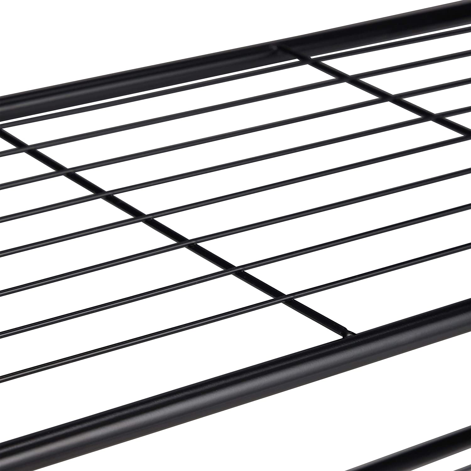 Armadio guardaroba su ruote con ripiani neri 13_0001956