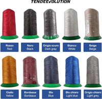 Filo da Cucire Esterno & Nautico Giallo - Resistenza Superiore & Durabilità - 1500 mt - Perfetto per Pelle, Scarpe, Tela, Tappezzeria