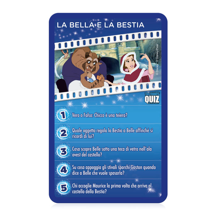 TOP TRUMPS QUIZ - DISNEY