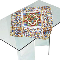 Runner da Tavola, Centrotavola Moderno per Mobili da interno o esterno Made in Italy (Foglie)