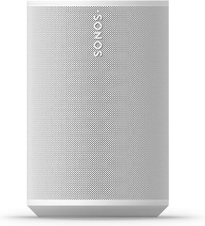 Sonos Era 100, smart speaker altoparlante Wi-Fi, Bluetooth e line-in 3,5mm, Alexa integrata e Air Play 2, Trueplay, Bianco