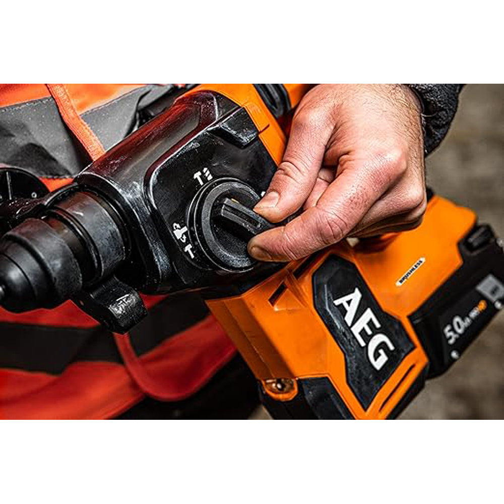 TASSELLATORE SDS-PLUS A BATTERIA BRUSHLESS 18V BBH18BL2-0 AEG 4935480697