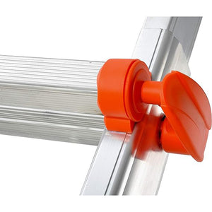 SCALA ALLUMINIO TELESCOPICA MULTIFUNZIONE GRADINI 6+6 PEPPINA 150KG GIGANTISSIMA GIERRE AL060