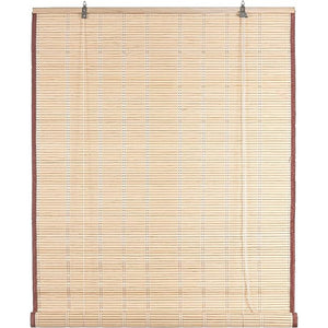 TAPPARELLA AVVOLGIBILE IN BAMBOO TENDA DA SOLE OSCURANTE CARRUCOLA 120x250cm 4F