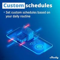 Shelly Relè Wi-Fi e bluetooth,  controllo consumi, Shelly 1PM Plus - Two Pack