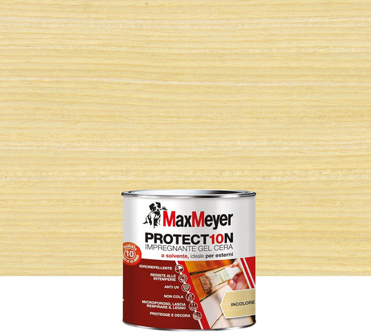 Impregnante Protettivo Legno All'acqua, Incolore, 0.75L