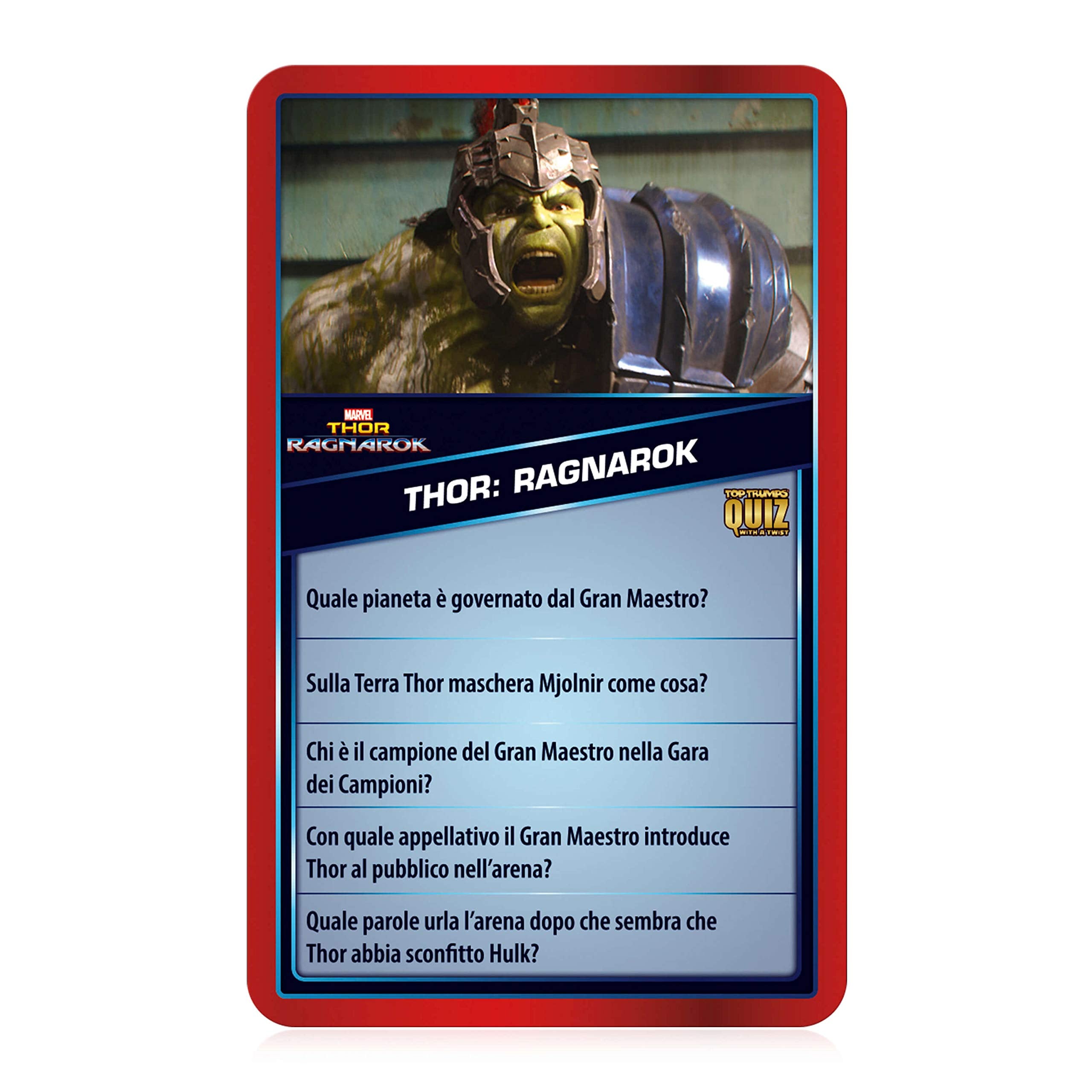 TOP TRUMPS QUIZ - MARVEL