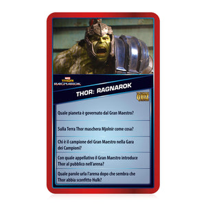 TOP TRUMPS QUIZ - MARVEL