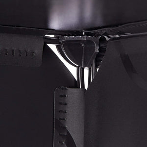 Ripiano 4 armadietti armadietti scomparti in plastica modulari per scarpe nero 13_0001012_3