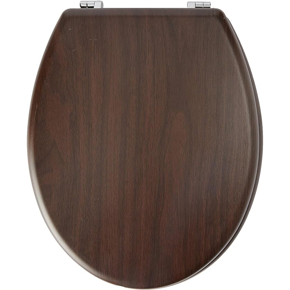 COPRIWATER UNIVERSALE SEDILE TAVOLETTA WC BAGNO MDF NOCE ARTE POVERA 18" FERIDRAS