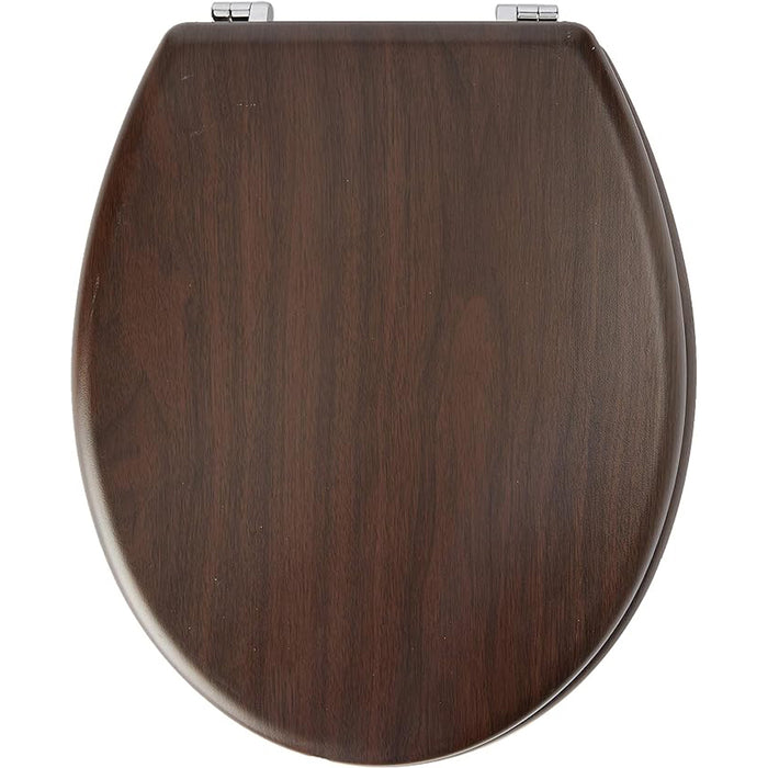 COPRIWATER UNIVERSALE SEDILE TAVOLETTA WC BAGNO MDF NOCE ARTE POVERA 18" FERIDRAS