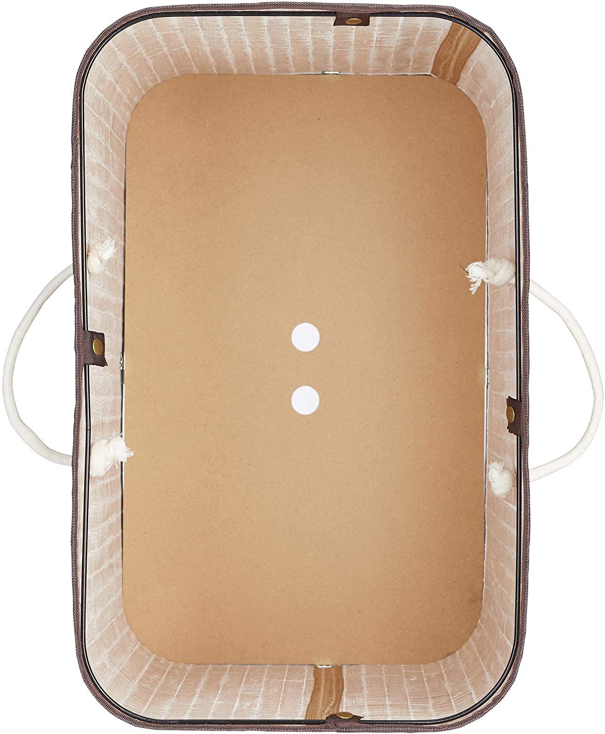 Coperchio portabiancheria 2 scomparti 72 litri bambù 13_0001910