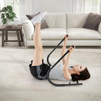 Allenatore Addominale Fitness Pieghevole, Allenatore Fitness AB con Supporto Imbottito per Testa/Collo, Assistente per Allenamento Sit Up, Esercitatore per Crunch