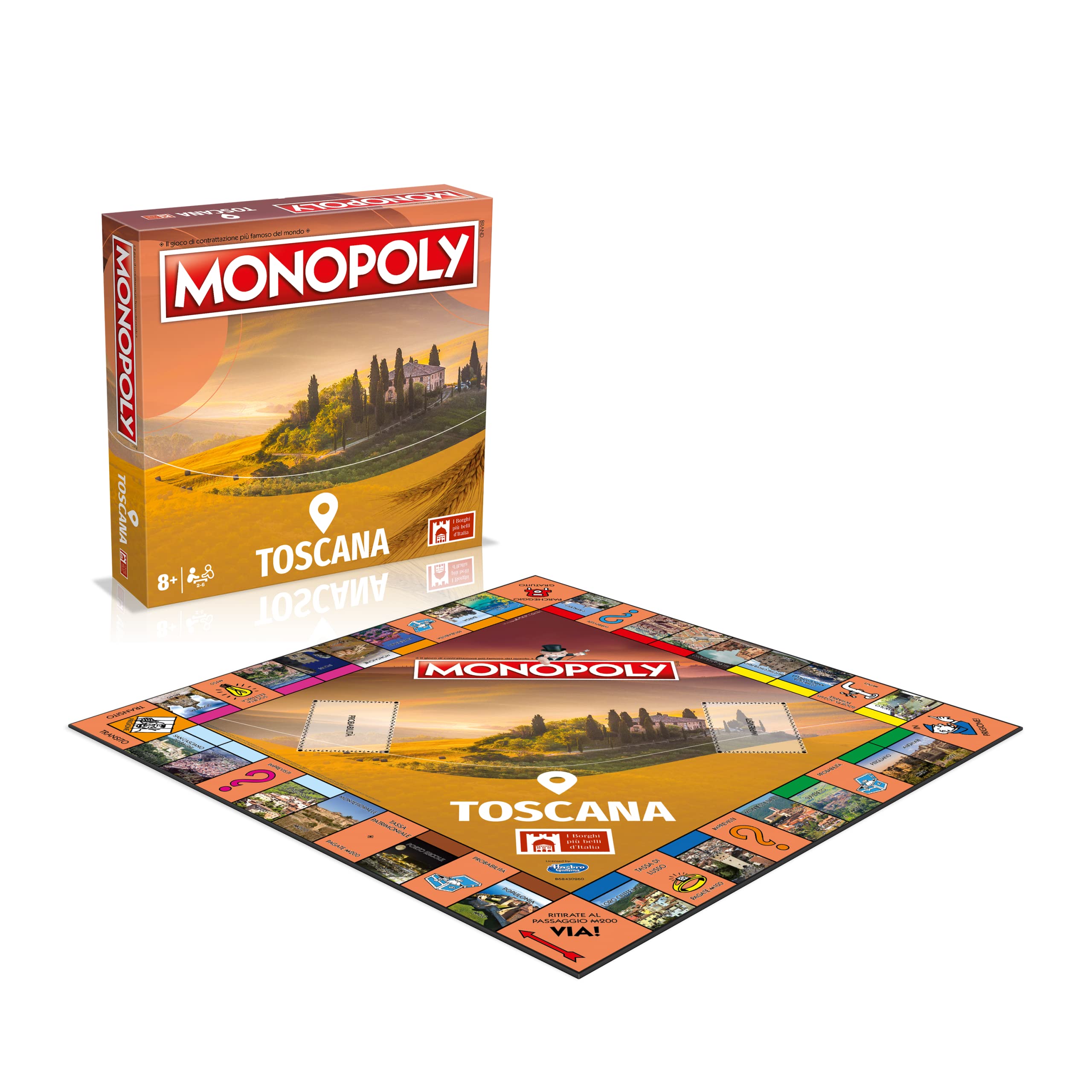 TOSCANA MONOPOLY REGIONAL EDITION