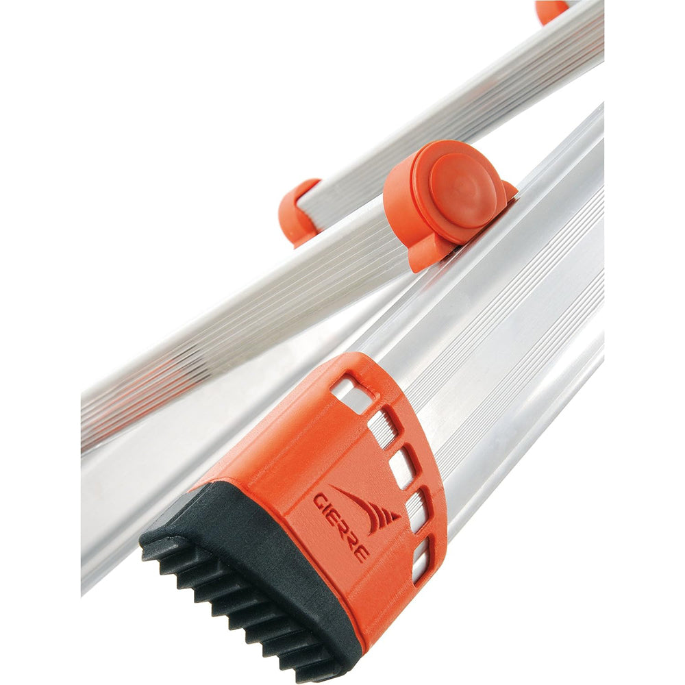 SCALA ALLUMINIO TELESCOPICA MULTIFUNZIONE GRADINI 3+3 PEPPINA 150KG MINI GIERRE AL010