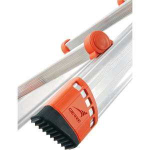 SCALA ALLUMINIO TELESCOPICA MULTIFUNZIONE GRADINI 3+3 PEPPINA 150KG MINI GIERRE AL010