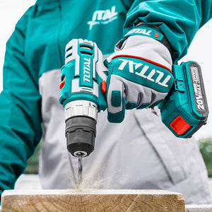 TRAPANO AVVITATORE A BATTERIA 20V 45Nm CON BATTERIA E CARICATORE INCLUSI TOTAL TOTTDLI20024