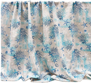 Telo Arredo GranFoulard 170X280 Cm Marino Copritutto Cotone Copri Divano Letto Multiuso Moderno