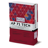 Ap 71 tech adesivo monocomponente bianco grigio pavimenti rivestimenti 25 kg *** colore- grigio, confezione 1
