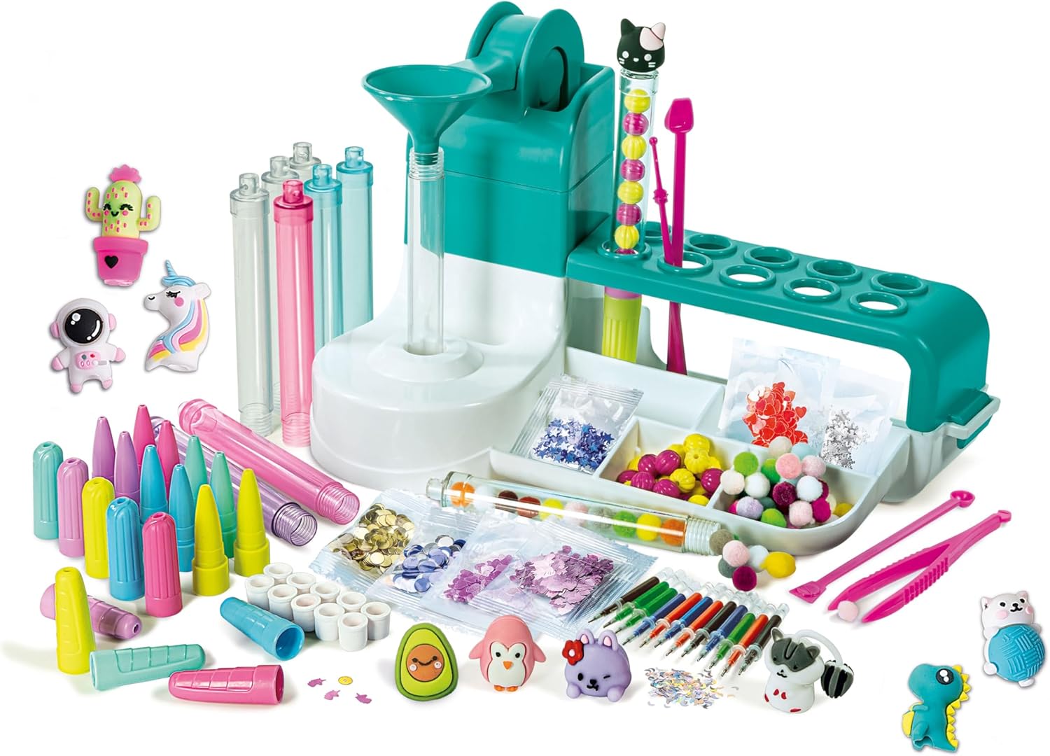 Laboratorio delle Penne - Kit Creativo per Realizzare Penne Colorate e Personalizzabili, Gioco per Bambini 6 Anni, Made