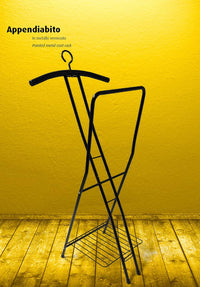 A1407290/A - Appendiabito verniciato nero