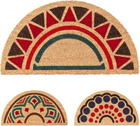 Zerbino Cocco Antiscivolo Ingresso Porta Tappeto Casa Esterno Semiluna Dis.B