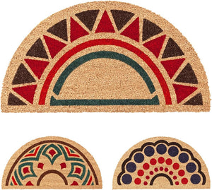 Zerbino Cocco Antiscivolo Ingresso Porta Tappeto Casa Esterno Semiluna Dis.B