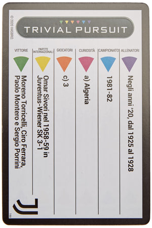 JUVENTUS FC  - ITALY - TRIVIAL PURSUIT BITE SIZE