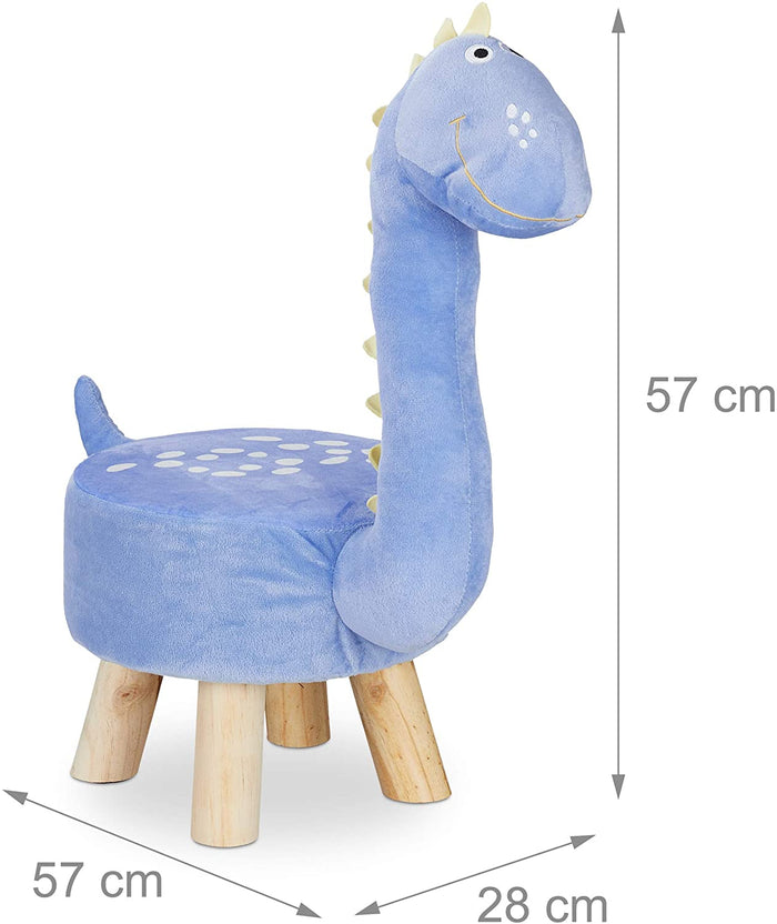 Sgabello animale per bambini blu 13_0002752