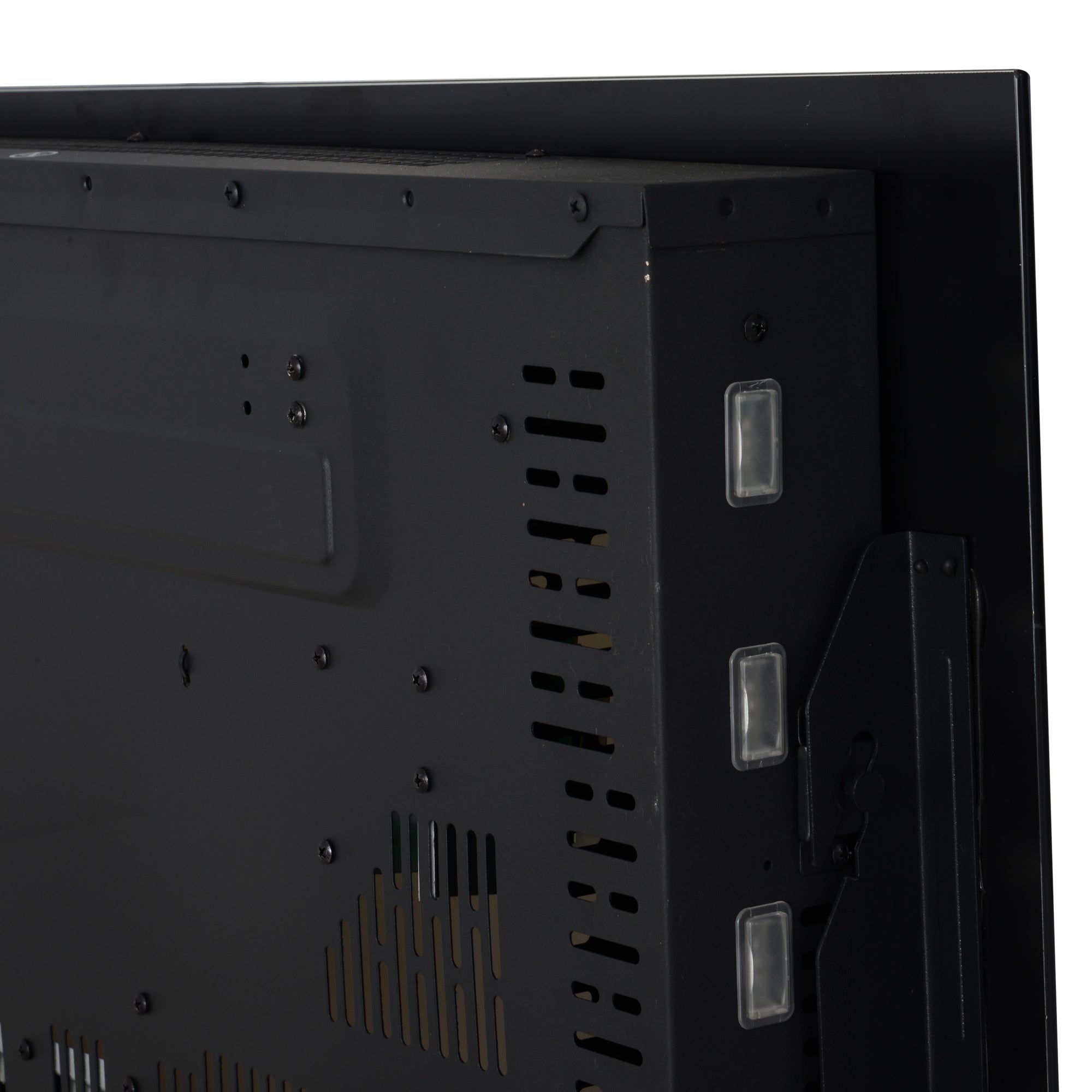 EasyComfort Camino Elettrico da Parete Potenza 1000W/2000W Effetto Fiamma 7 Colori con Telecomando 90 × 9.5 × 56cm