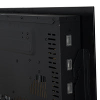 EasyComfort Camino Elettrico da Parete Potenza 1000W/2000W Effetto Fiamma 7 Colori con Telecomando 90 × 9.5 × 56cm