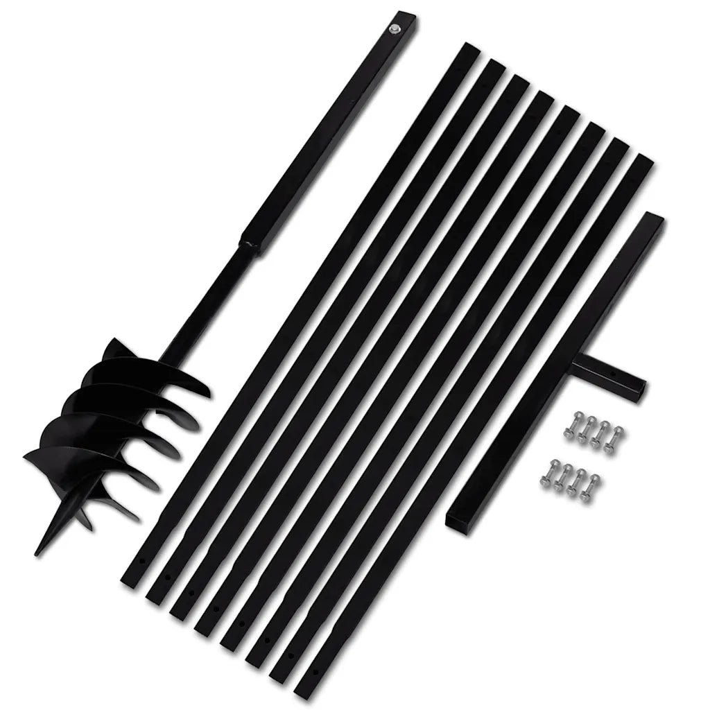 Trapano da terra con manico 180 mm con Tubo di prolunga Acciaio 9 m 270532