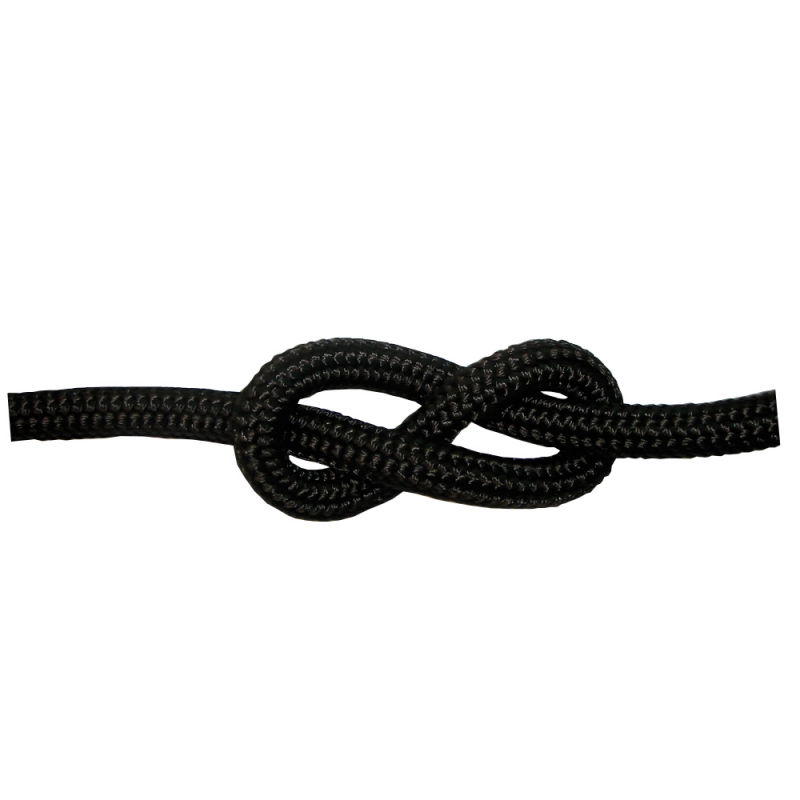 TRECCIA NERA Ø MM.6 MT 200 BLACK BRAID Ø MM.10 MT 200