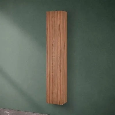 Pensile bagno sospeso cannettato H 150 cm noce canaletto  Bali