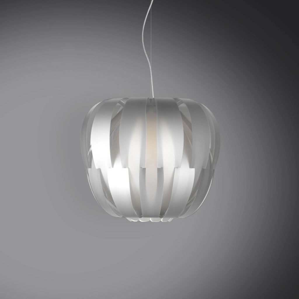Sospensione Silver in Metallo Cromato Cm. 29 x 22h