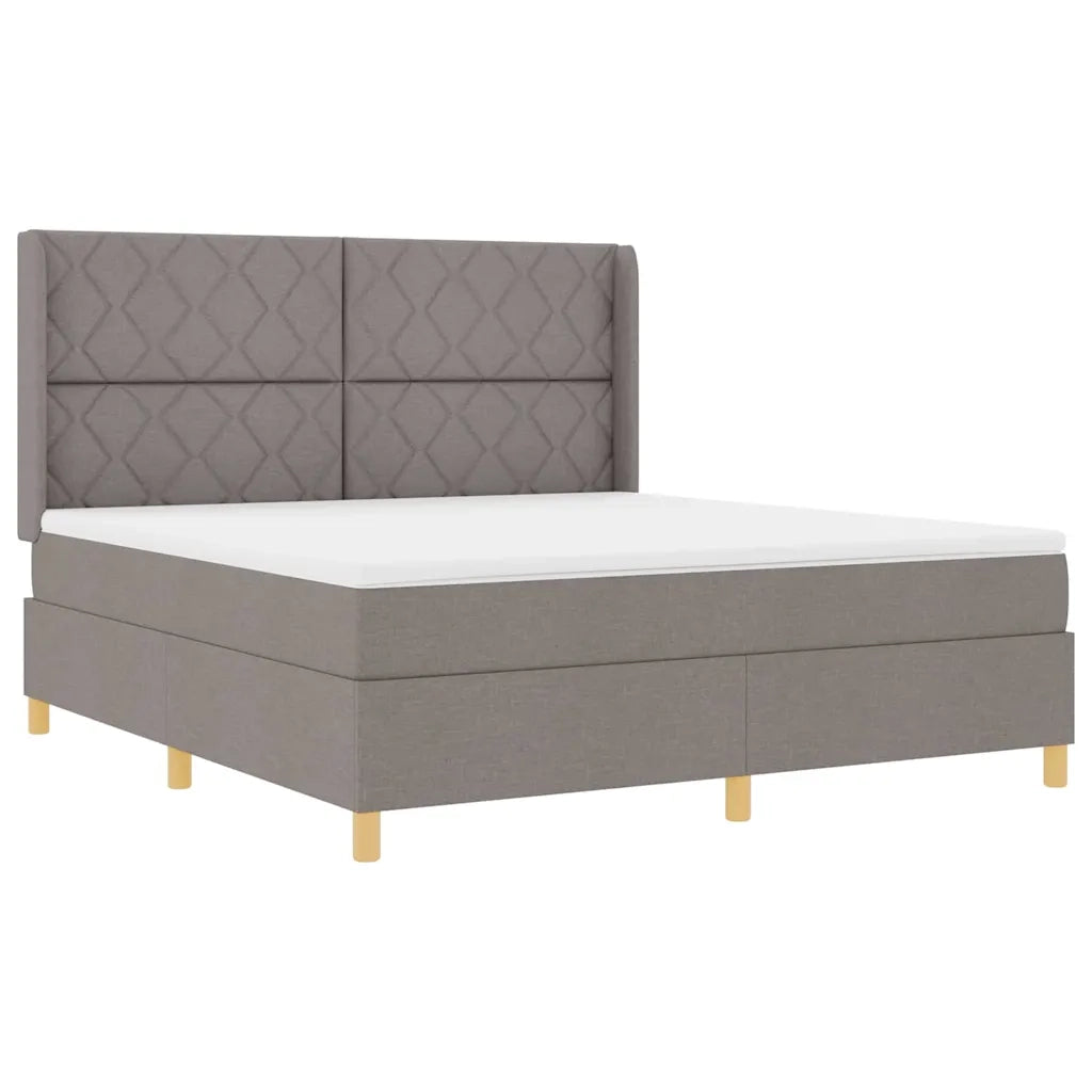 Letto a molle con testiera Talpa 180 x 200 cm Tessuto 3341914