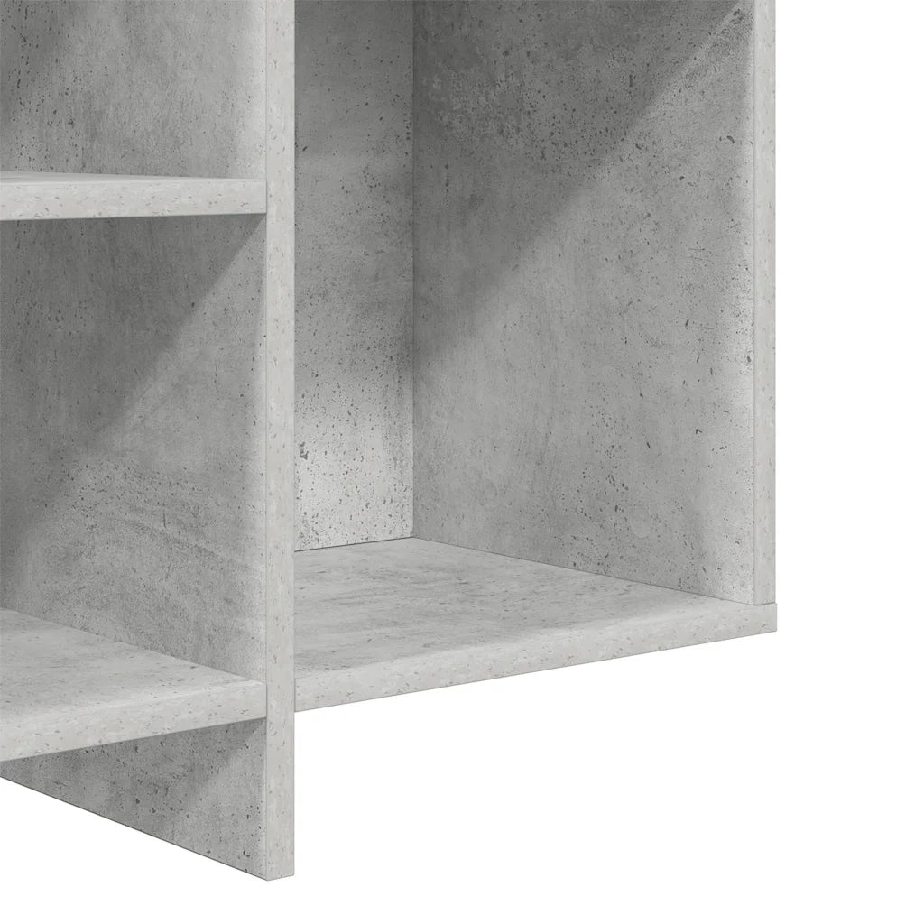 Credenza Grigio Cemento 120x30x75 cm in Truciolato 809624
